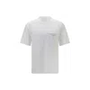 Prada Cotton Crew-neck T-shirt In Multi