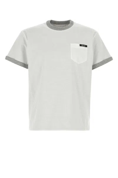 Prada White Crew Neck T-shirt