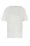Prada Oversize Crew Neck T-shirt In White