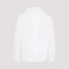 Prada White Lightweight Polyamide Jacket With Hood In White