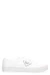 Prada Side Logo-print Sneakers In White