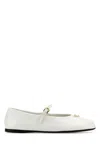 Prada Ballerinas Aus Aus Naplak-lackleder
