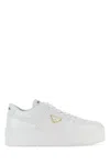 Prada Platform Sole Sneakers Iconic Triangle