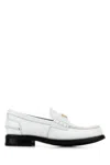 Prada Brushed Leather Loafers