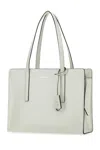 PRADA WHITE LEATHER RE-EDITION 1995 SHOULDER BAG