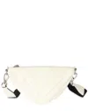 Prada White Leather Triangle Crossbody Bag (authentic Pre-loved)