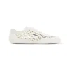 Prada White Logo Sneakers In Multi
