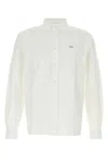 Prada Oxford Shirt Long Sleeves Button Down Collar In White