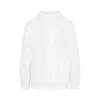 Prada White Lightweight Polyamide Jacket With Hood In White