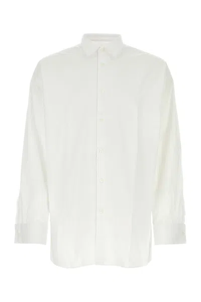 PRADA WHITE POPLIN SHIRT