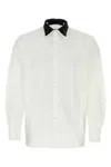 Prada White Poplin Shirt