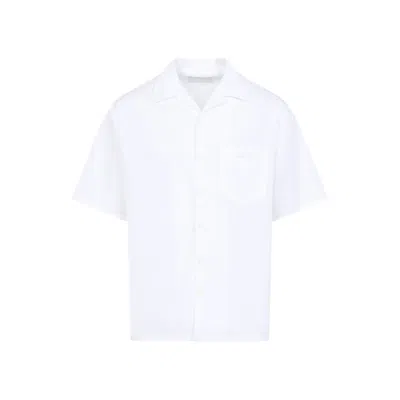 Prada White Poplin Shirt