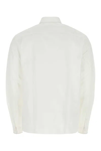 Prada White Poplin Shirt