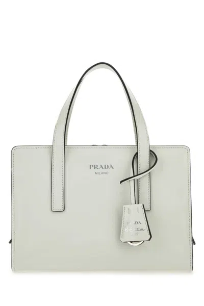 PRADA WHITE RE-EDITION 1995 SATCHEL BAG