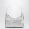Prada Re-edition Satin Mini-bag With Crystals