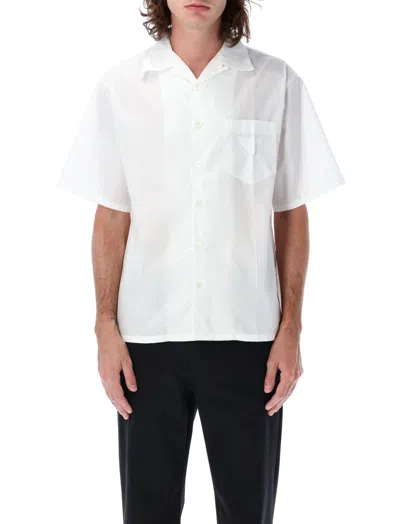 Prada White Short Sleeves Logo Shirt