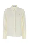 Prada Women's Silk Shirt In White