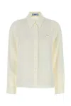 Prada Women's Silk Shirt In White