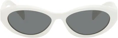 PRADA WHITE SYMBOLE SUNGLASSES