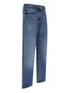 Prada Wide Jeans In Blue