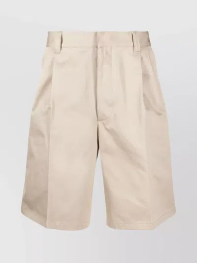 PRADA WIDE-LEG BERMUDAS IN COTTON