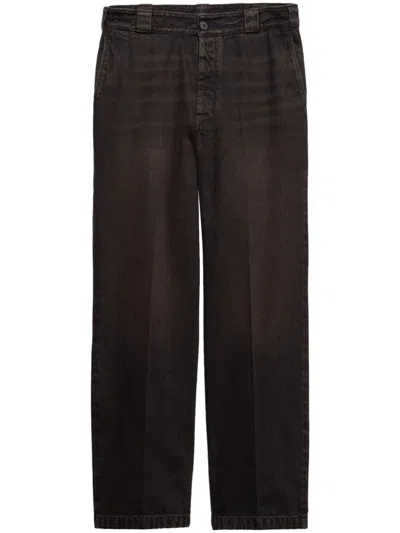 PRADA WIDE LEG JEANS