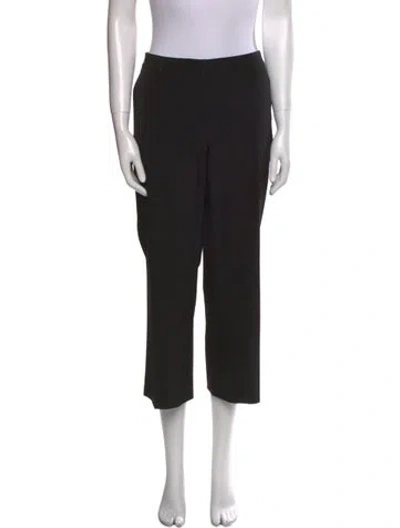 Pre-owned Prada Wide Leg Pants In Black
