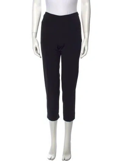 Pre-owned Prada Wide Leg Pants In Black