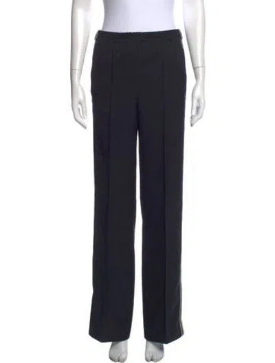 Pre-owned Prada Wide Leg Pants In Black