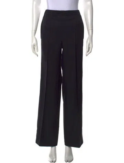 Pre-owned Prada Wide Leg Pants In Black