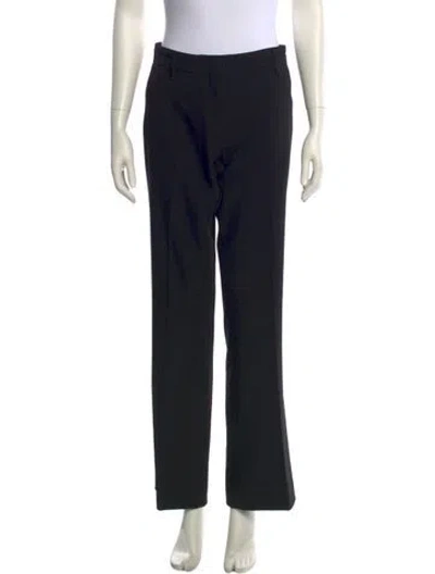 Pre-owned Prada Wide Leg Pants In Blue