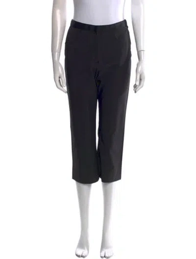 Pre-owned Prada Wide Leg Pants In Blue