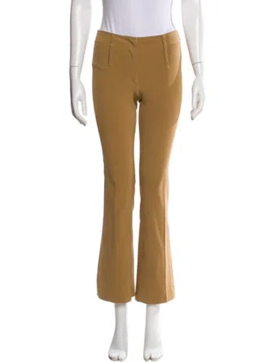 Pre-owned Prada Wide Leg Pants In Neutral