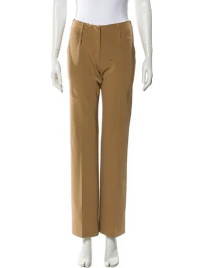 Pre-owned Prada Wide Leg Pants In Neutral