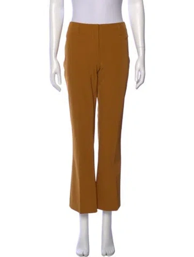 Pre-owned Prada Wide Leg Pants In Orange