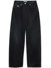 Prada Jeans Aus Schwarzem Denim In Black