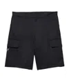 Prada Bermuda In Cotone Con Tasche Utility In Black