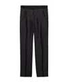 Prada Wide-leg Trousers In Black