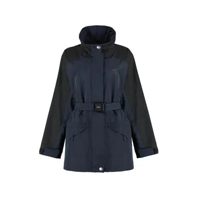 Prada Windbreaker Jacket Women In Blue