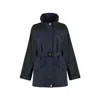 Prada Windbreaker Jacket Women In Blue