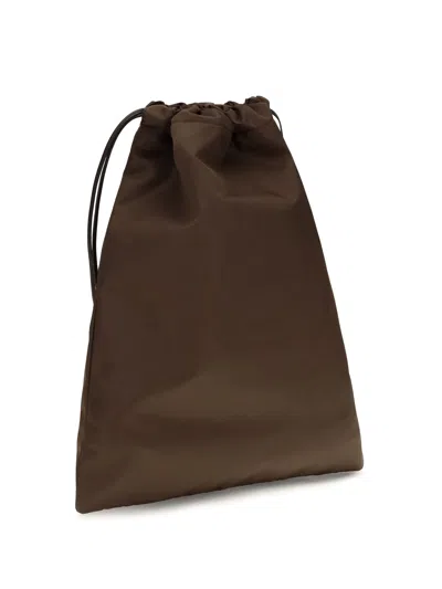 Prada Wish Clutch In Brown