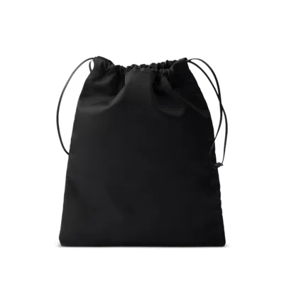 Prada Wish Re-nylon Pouch In Black