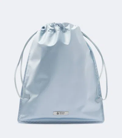 PRADA WISH SILK DUCHESSE POUCH
