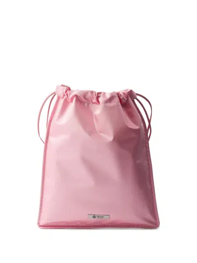 Prada Wish Silk Pouch In Pink