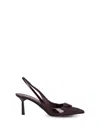 Prada With Heel Bordeaux In Burgundy