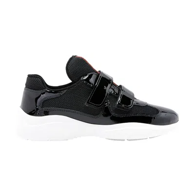 Pre-owned Prada Wmns America's Cup Velcro Strap 'black'
