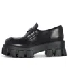 Prada Monolith Loafers In Black