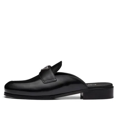 Prada (wmns)  Brushed Leather Mules 'black'