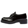 Prada (wmns)  Chocolate 50mm Loafer 'black Patent Leather'