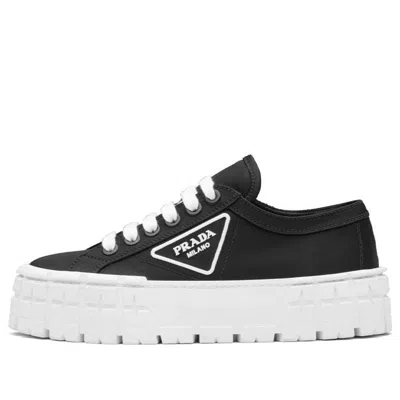 Prada (wmns)  Double Wheel Re-nylon Gabardine Sneakers 'black'